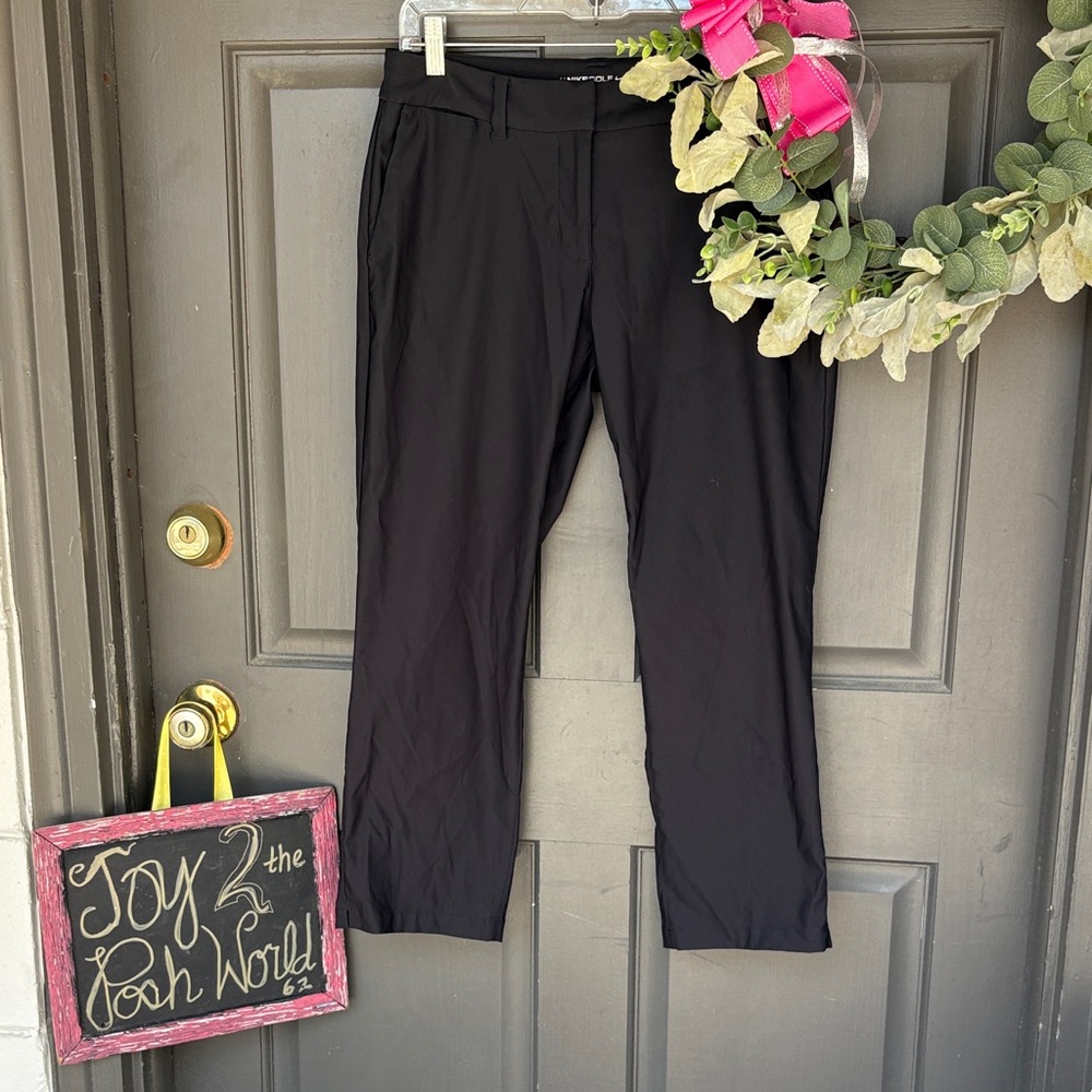 Nike Black Cropped Dress Pants